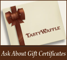 Tasty Waffle gift cards available