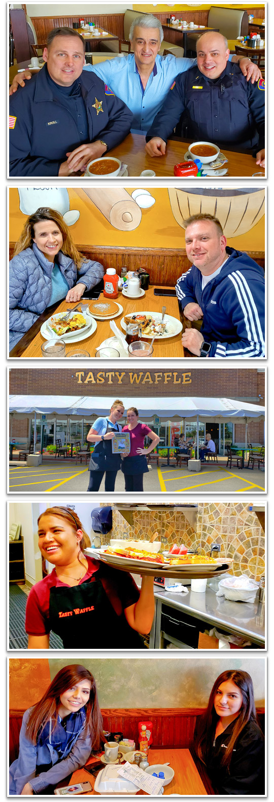 Photos of Tasty Waffle Pancake House Restaurant in Chicago suburban Romeoville